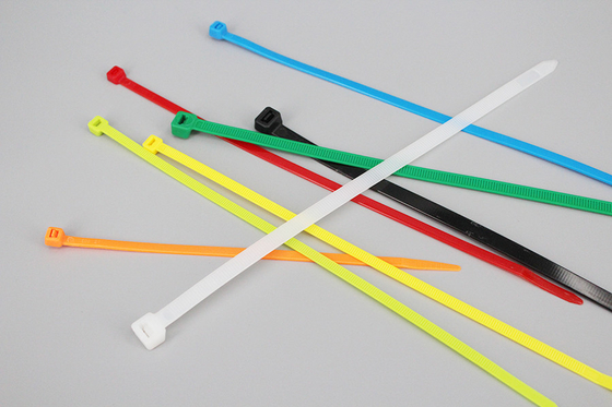 China 4*250mm DEMOELE XINGO high quality export colorful Self-Locking nylon 66 cable ties electric wire ties zip ties supplier